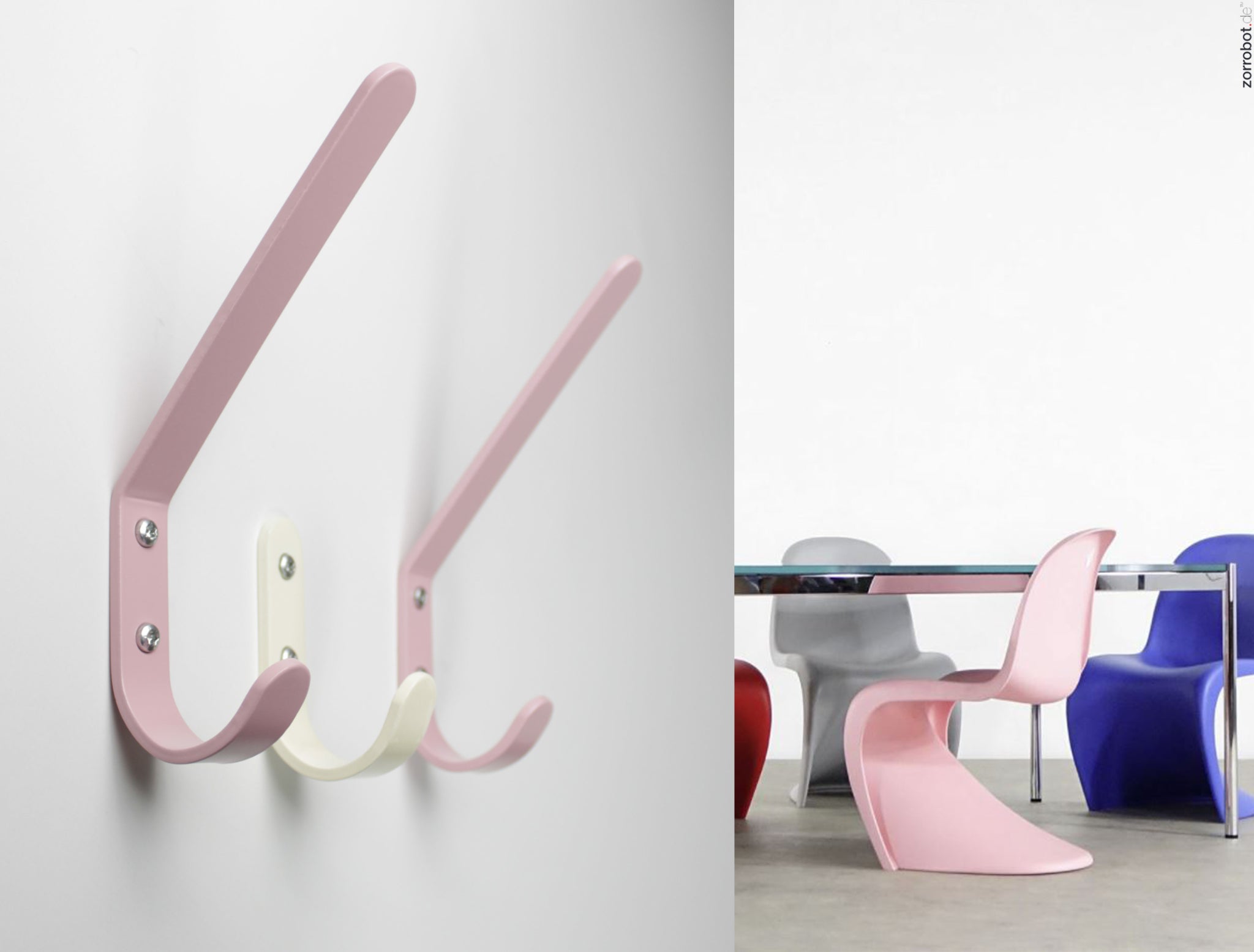 Garderobenhaken Lissabon von Iserlohner Haken in zwei Größen