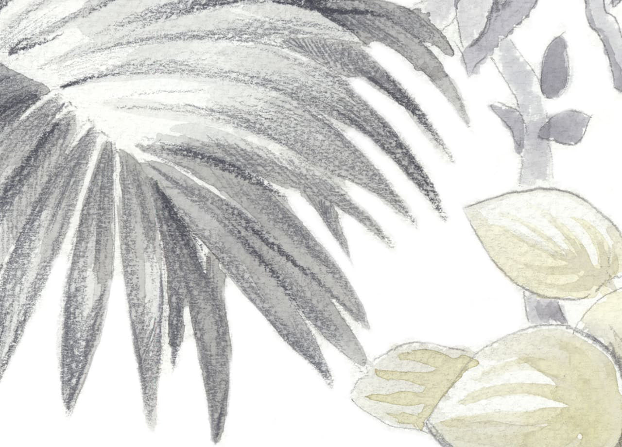 Rebel Walls Tapetenmuster DINA3 Pride Palms