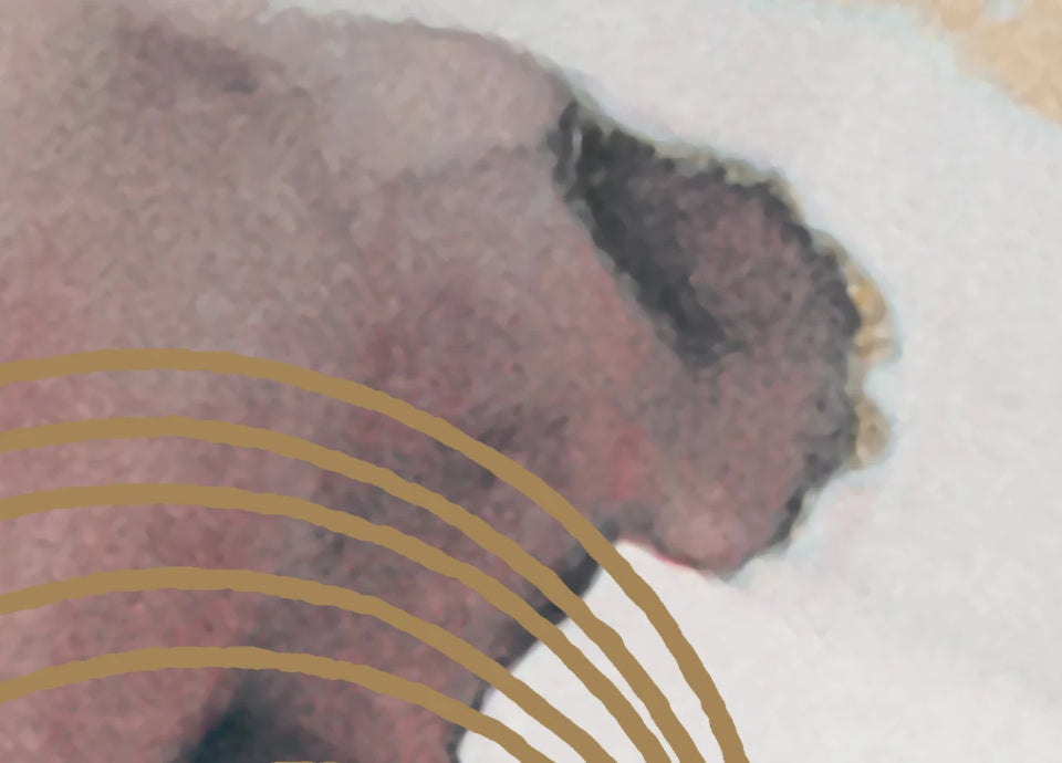 Rebel Walls Tapetenmuster DINA3 Opulence Pink Marble