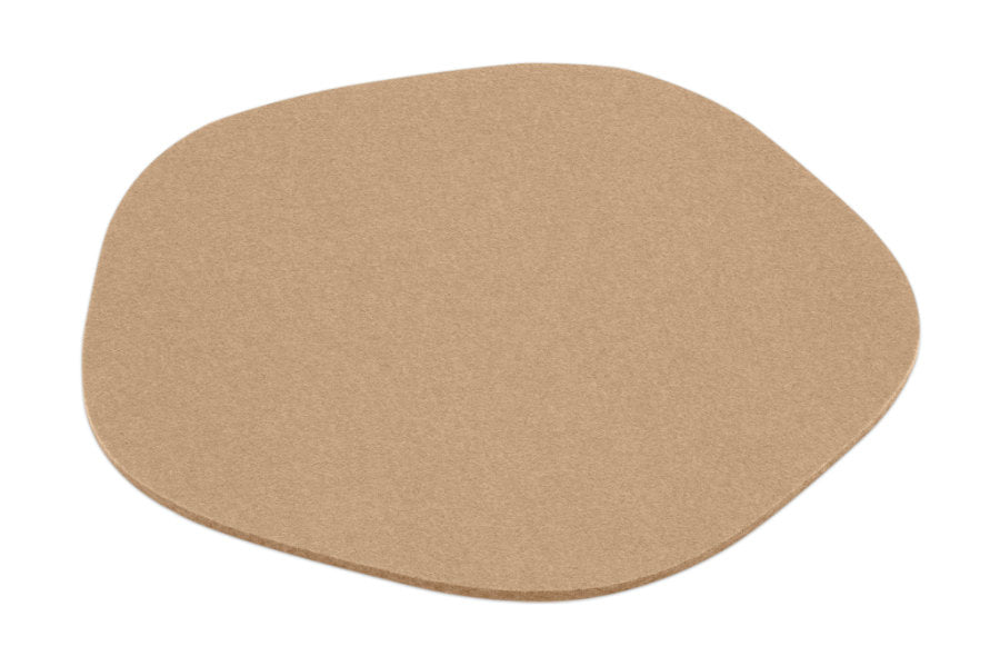 Hey-Sign Tischset Pebble aus Wollfilz, Farbe Karamell