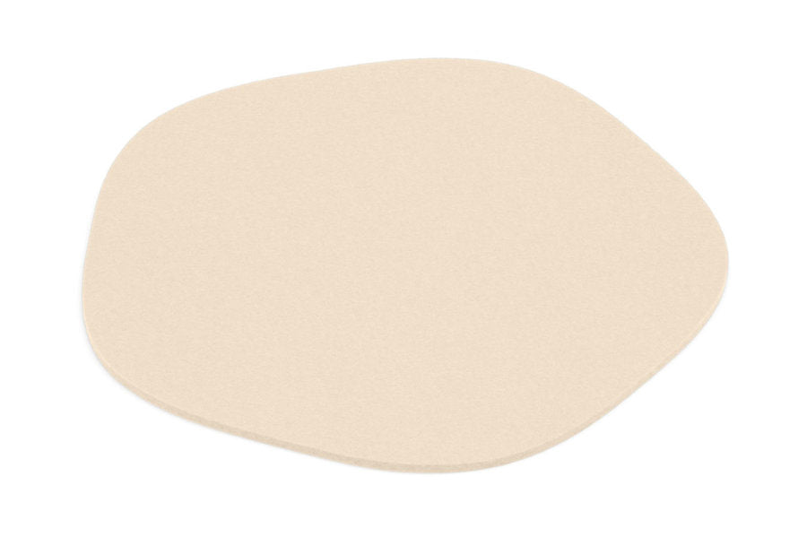 Hey-Sign Tischset Pebble aus Wollfilz, Farbe Macadamia