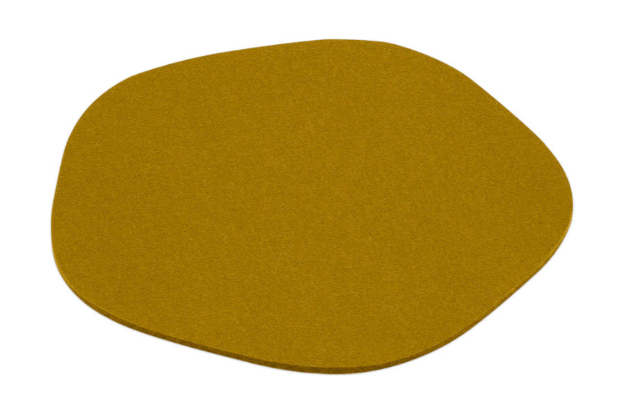 Hey-Sign Tischset Pebble aus Wollfilz, Farbe Mustard
