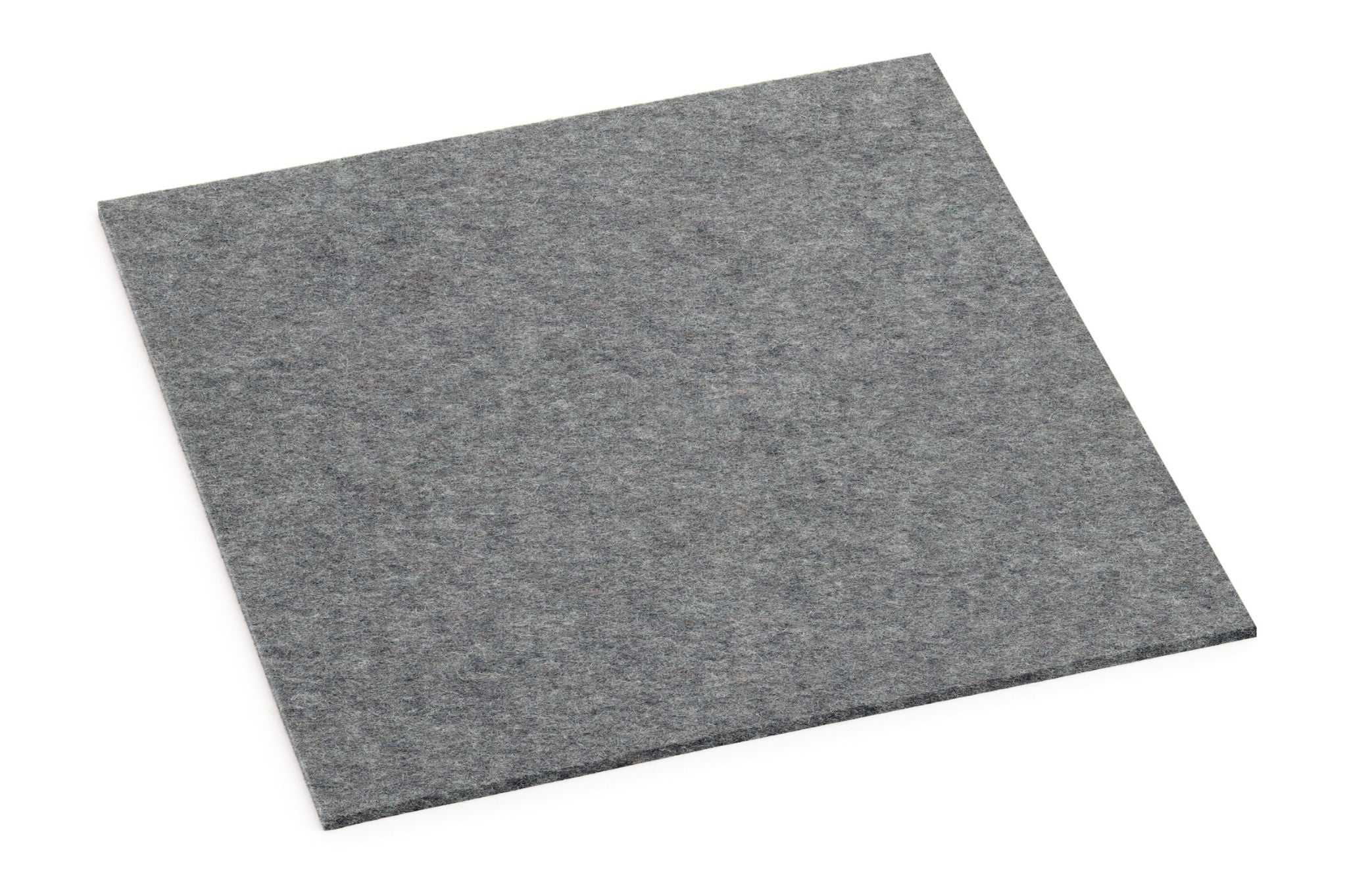 Quadratischer Untersetzer aus Filz von Hey-Sign, Farbe Anthrazit