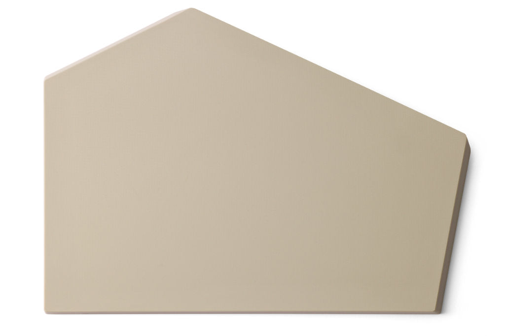 Crushgrind Schneidebrett Zurich aus BPA-freiem Kunststoff in der Größe L, Farbe Cumin