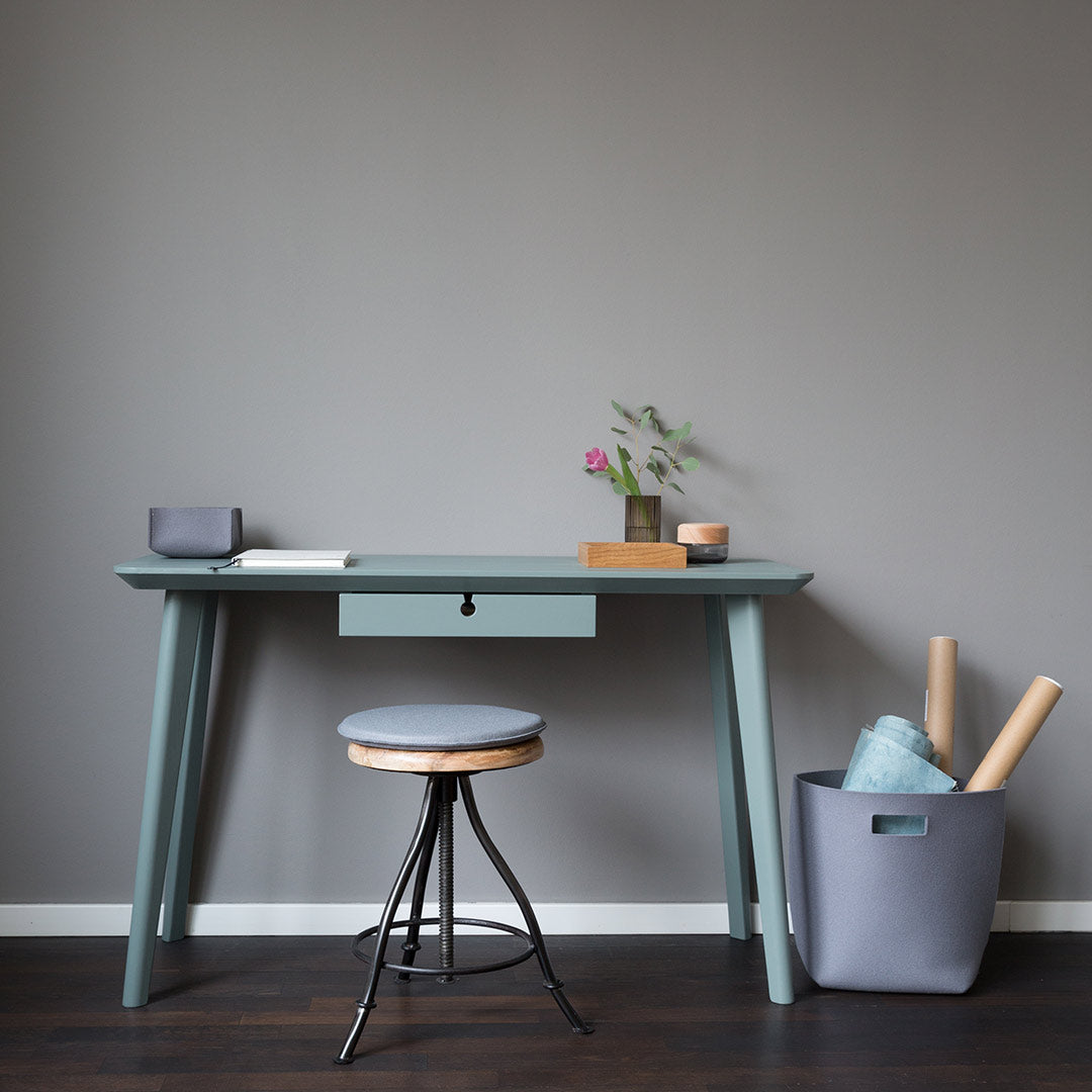 Papierkorb aus Wollfilz von Hey-Sign
im Homeoffie