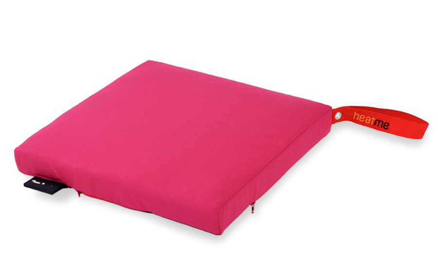 Heatme Sitz Heizkissen mit Akku und Sensor-Automatik, Farbe Fuchsia