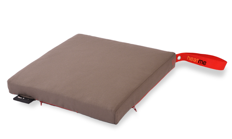 Heatme Sitz Heizkissen mit Akku und Sensor-Automatik, Farbe Taupe