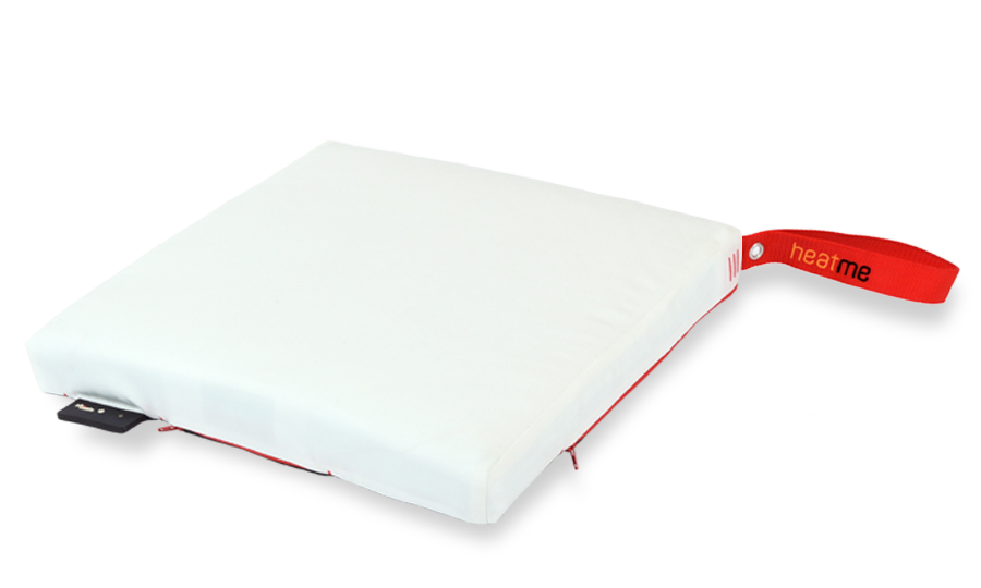 Heatme Sitz Heizkissen mit Akku und Sensor-Automatik, Farbe Weiß