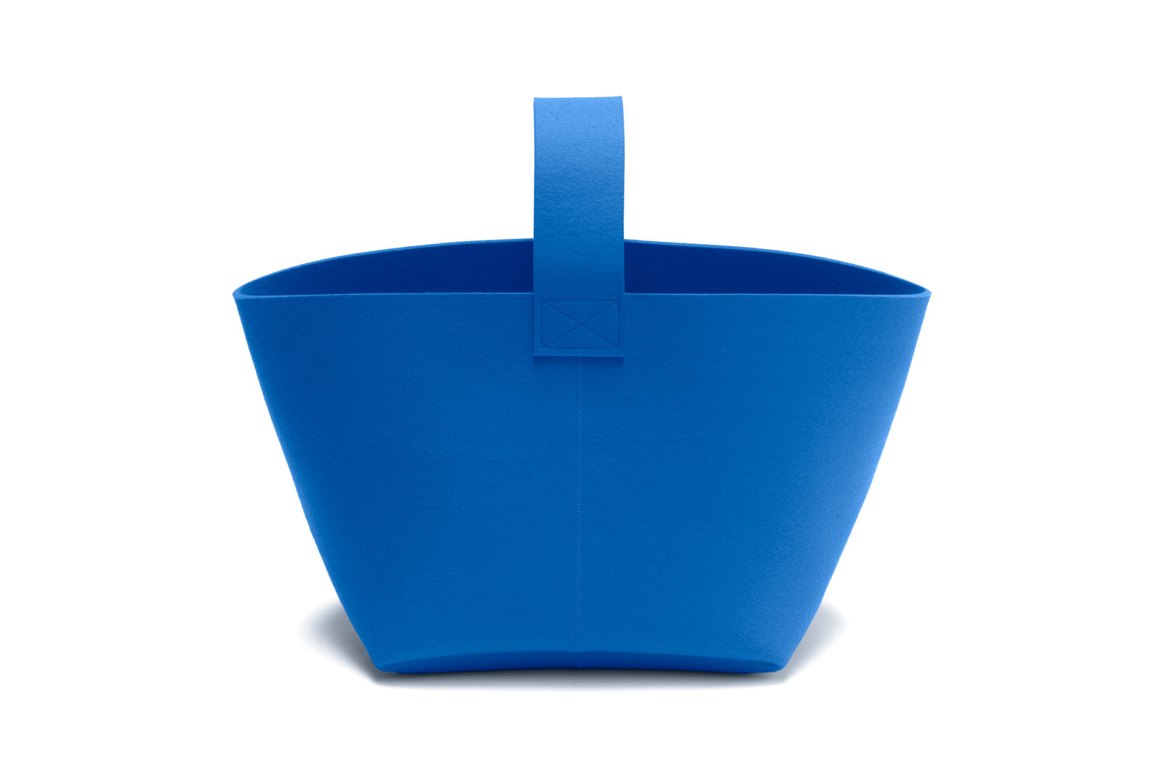 Hey-Sign Kaminholzkorb aus Filz, Größe M, Farbe Blau