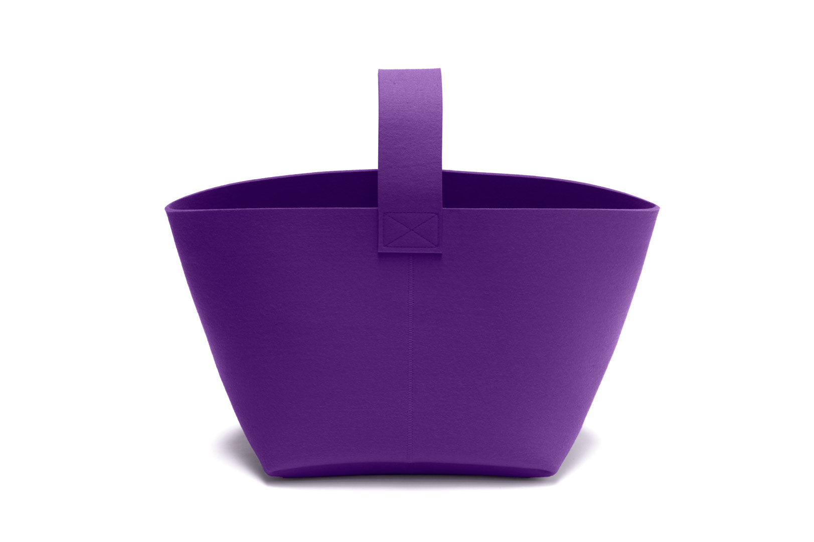 Hey-Sign Kaminholzkorb aus Filz, Größe M, Farbe Violett