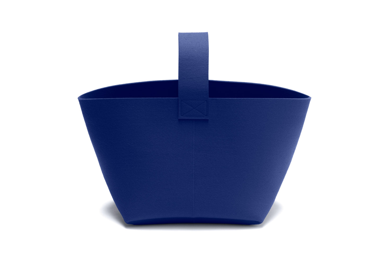 Hey-Sign Kaminholzkorb aus Filz, Größe M, Farbe Dunkelblau