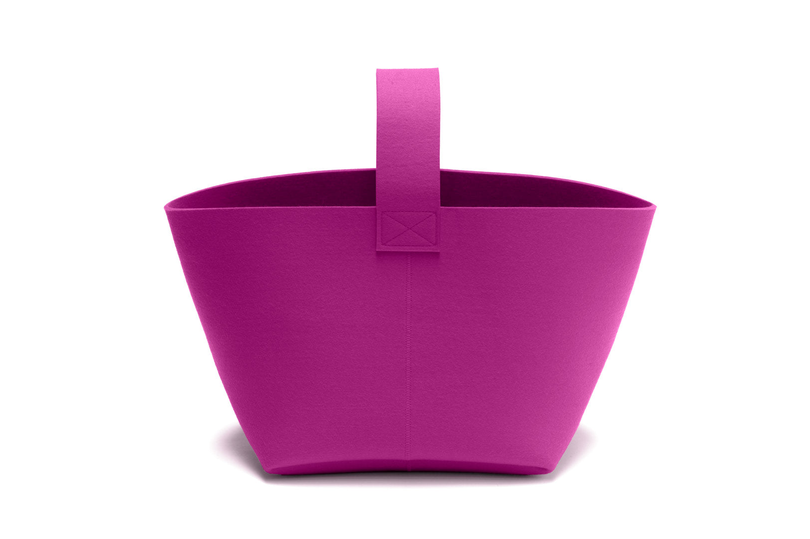 Hey-Sign Kaminholzkorb aus Filz, Größe M, Farbe Pink