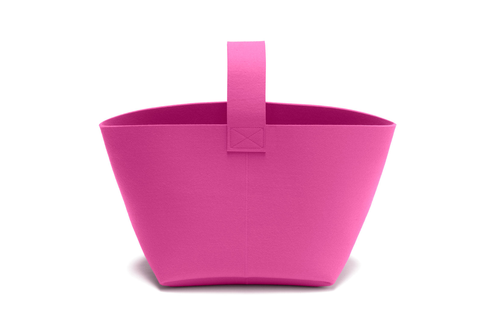 Hey-Sign Kaminholzkorb aus Filz, Größe M, Farbe Rosa