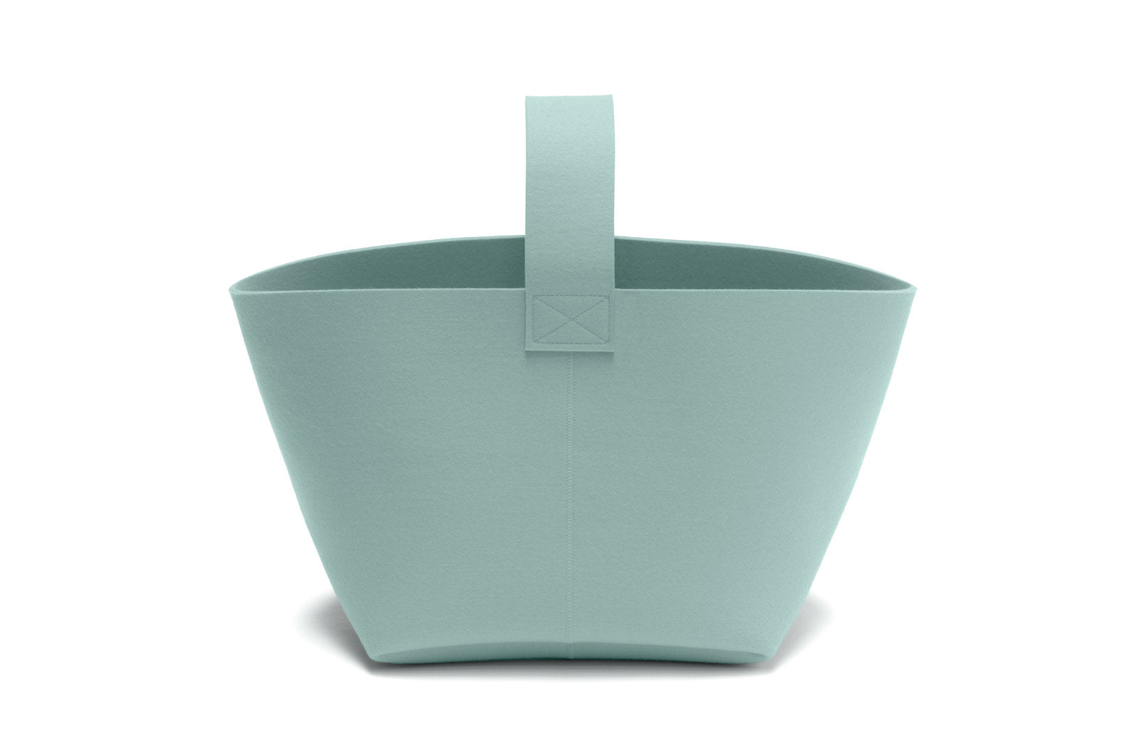 Hey-Sign Kaminholzkorb aus Filz, Größe M, Farbe Aqua