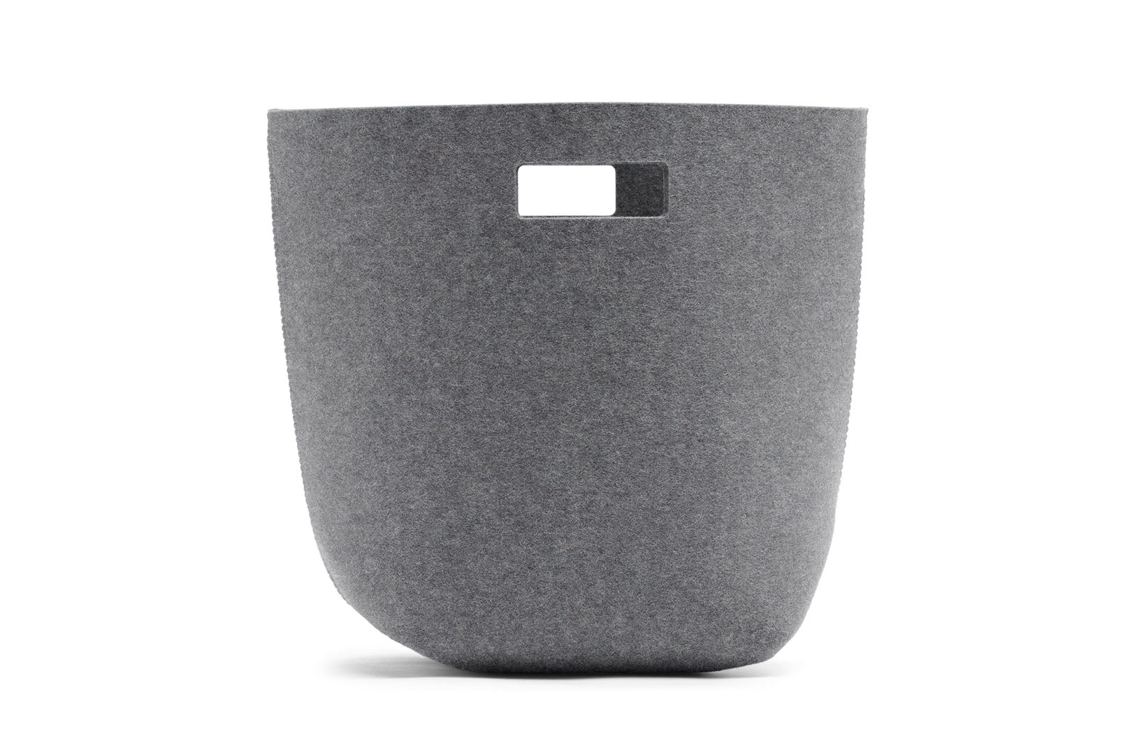 Papierkorb aus Wollfilz von Hey-Sign, Größe M in der Farbe Anthrazit