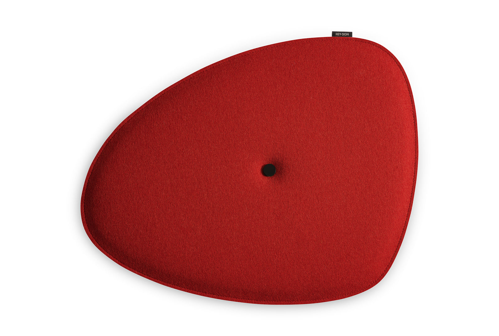 Hey-Sign Akustik Wandelement Spot Stone aus Wollfilz in der Größe L, Farbe Rot
