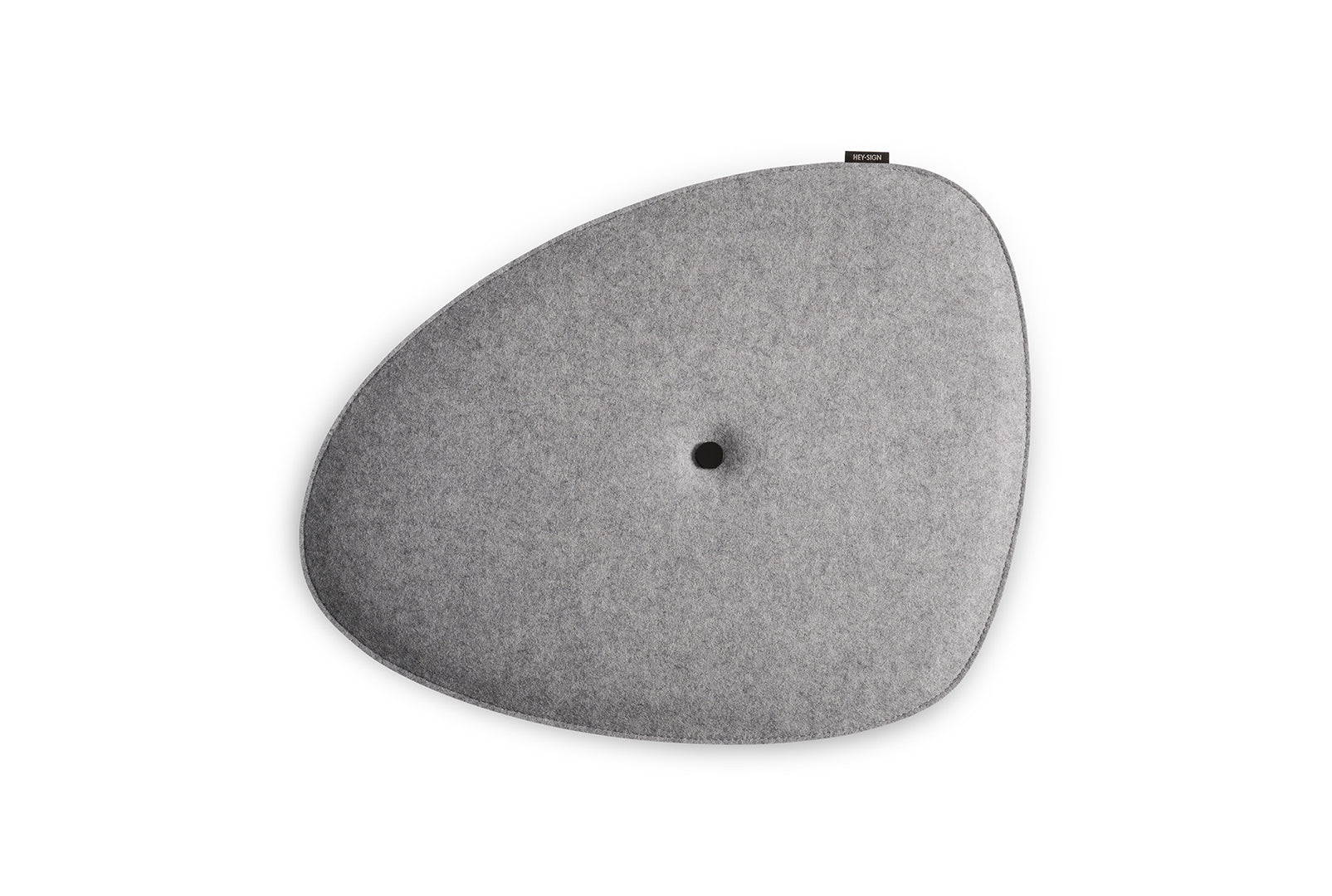 Hey-Sign Akustik Wandelement Spot Stone aus Wollfilz in der Größe M, Farbe Anthrazit