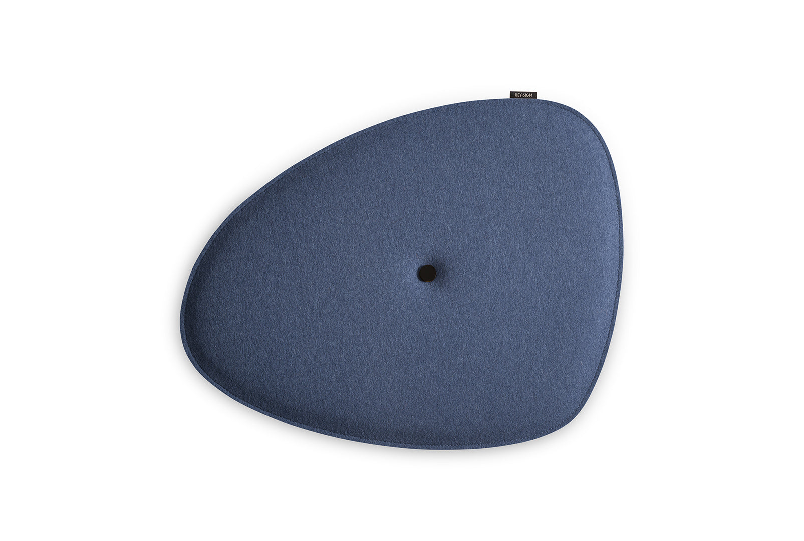 Hey-Sign Akustik Wandelement Spot Stone aus Wollfilz in der Größe M, Farbe Indigo