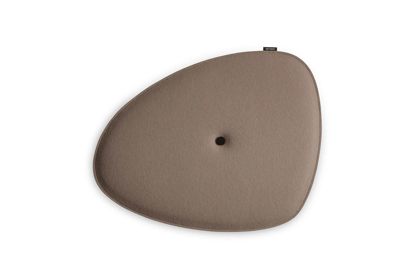 Hey-Sign Akustik Wandelement Spot Stone aus Wollfilz in der Größe M, Farbe Taupe