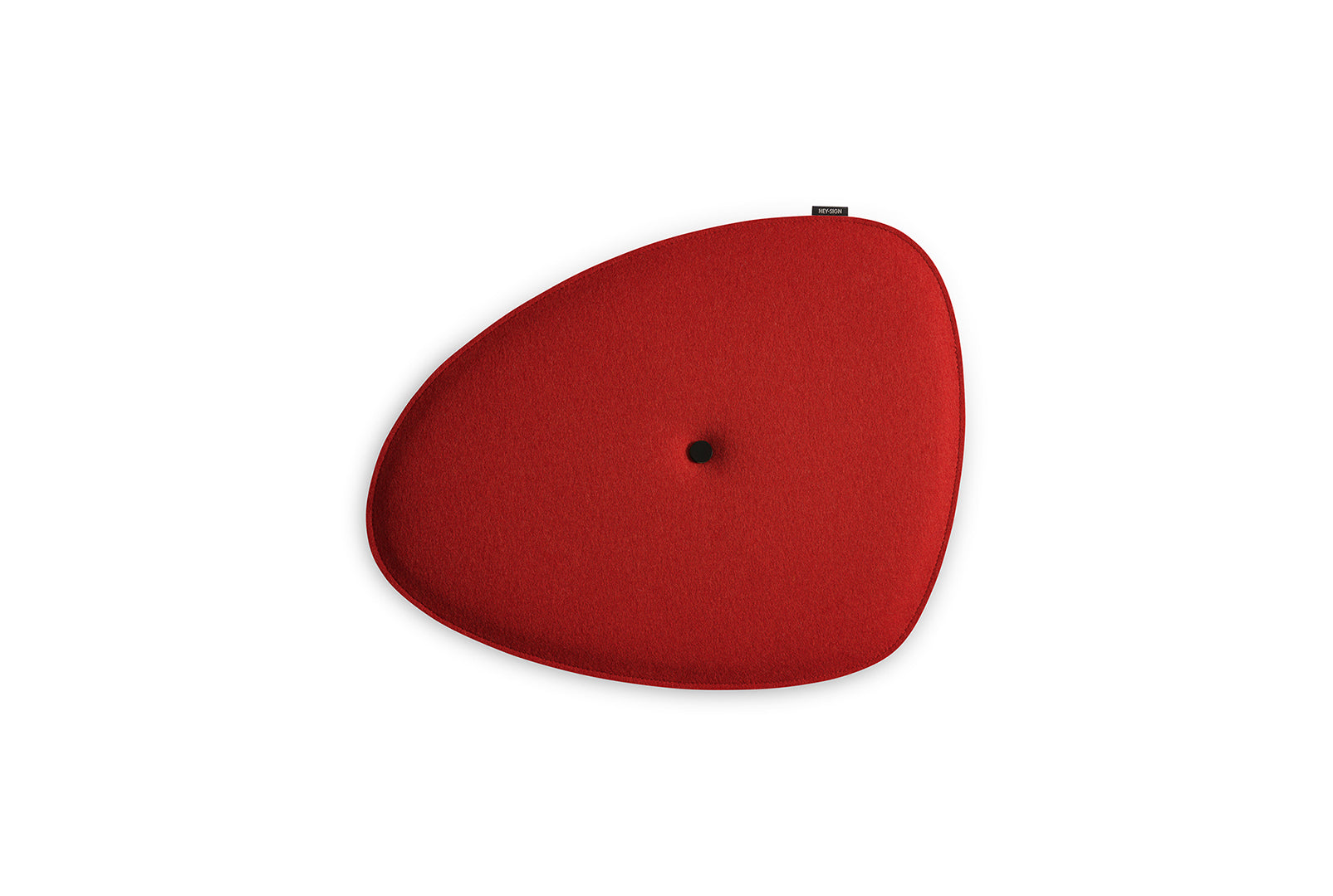 Hey-Sign Akustik Wandelement Spot Stone aus Wollfilz in der Größe S, Farbe Rot