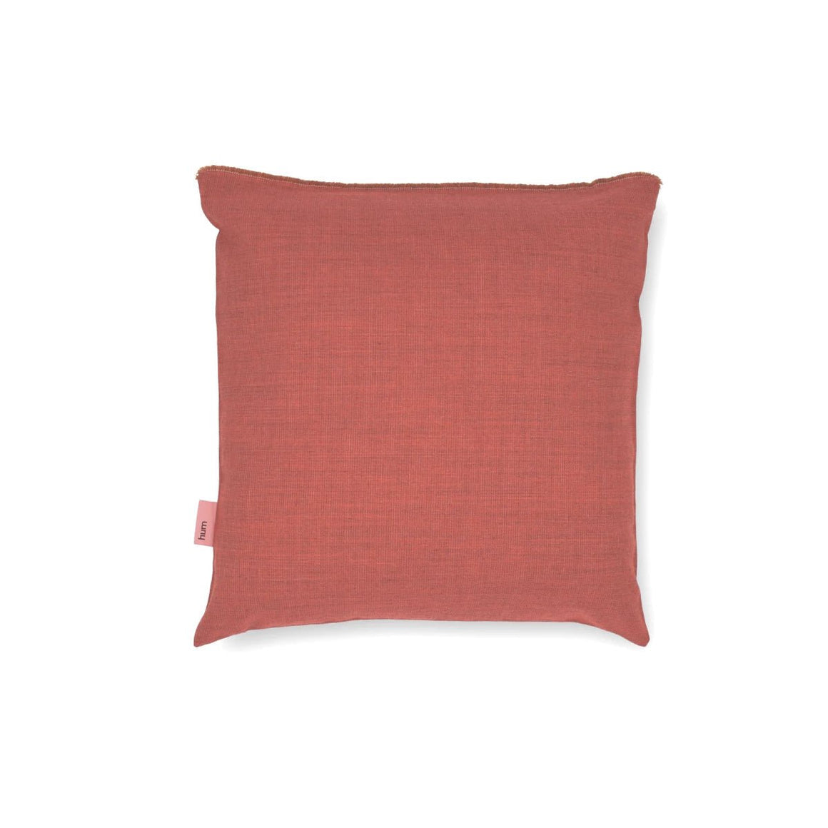 Premium Kissen Frans von Hum mit Webkante, Farbe Himbeere