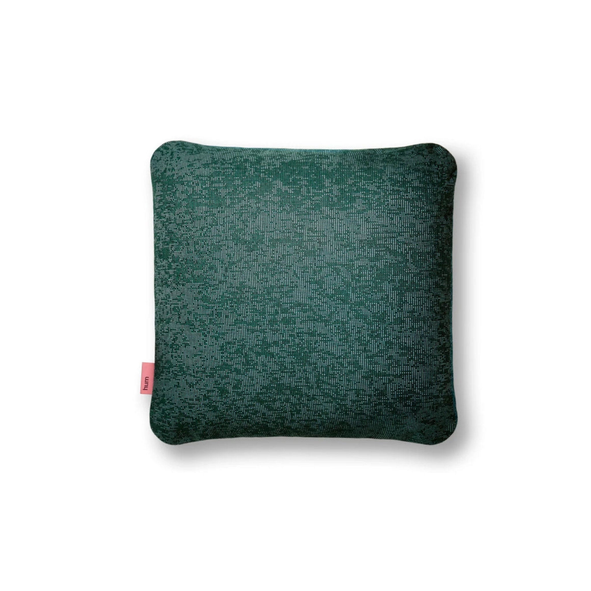 Quadratisches Hum Outdoor Kissen Größe L in der Farbe Smaragd