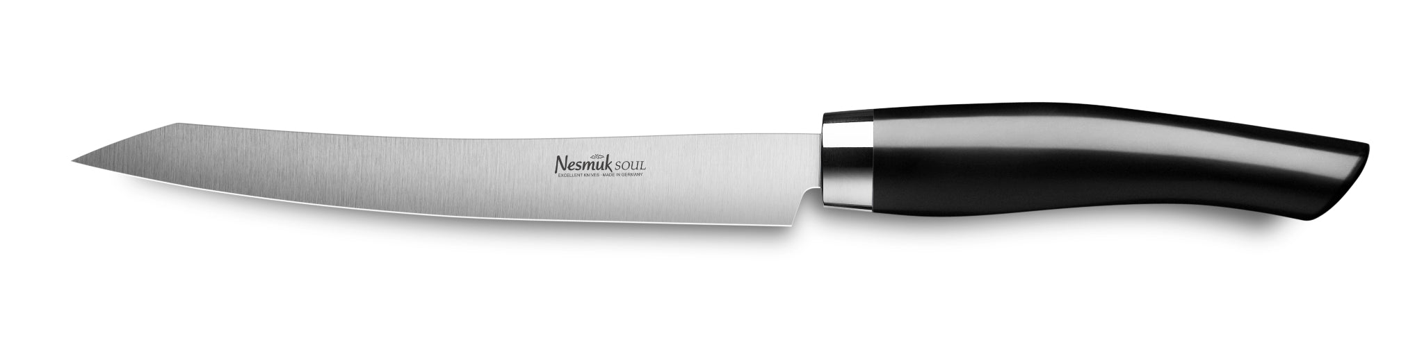 Tranchiermesser Soul von Nesmuk aus Niobstahl und Hightech Kunststoff Juma Black