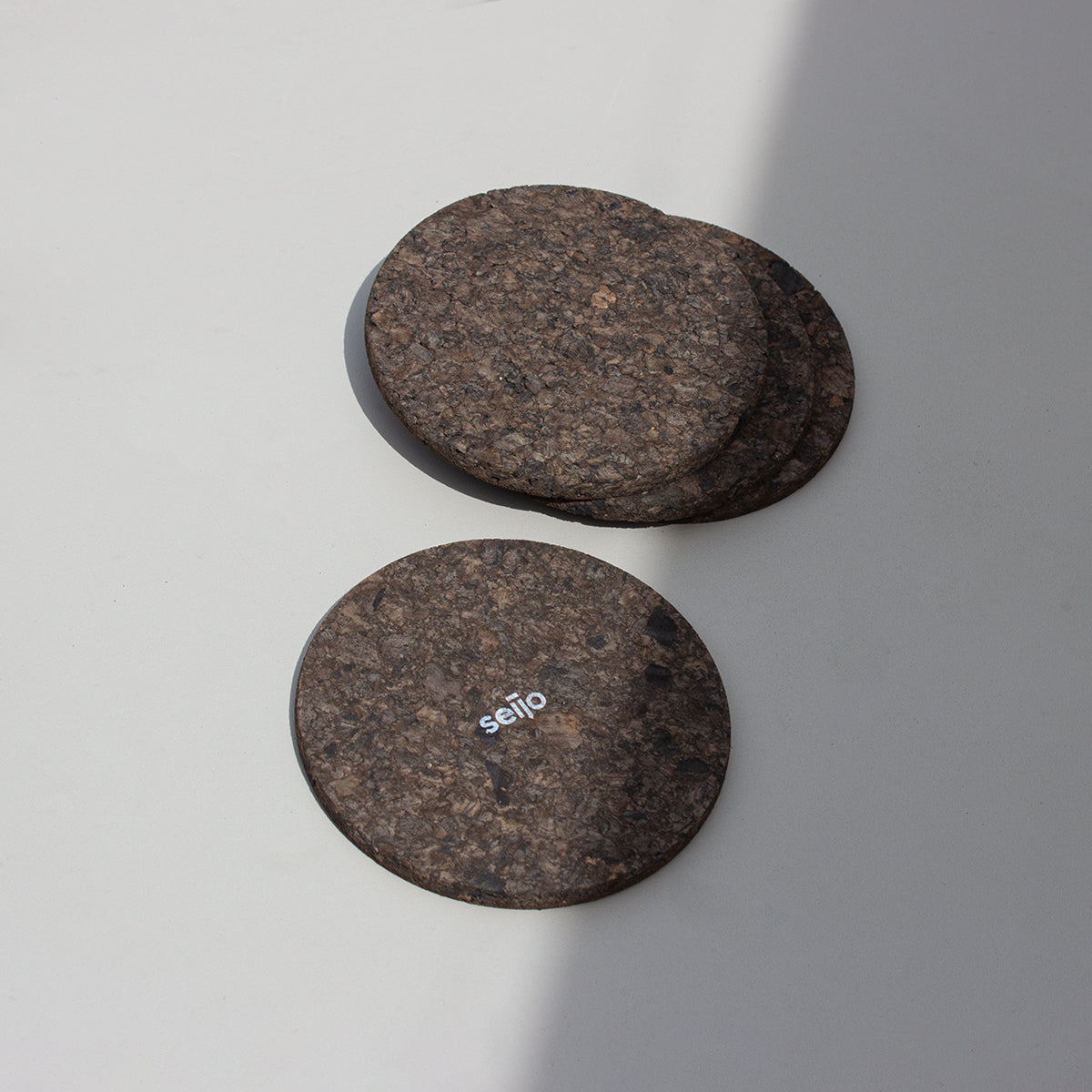 Untersetzer aus Kork geräuchert von Seijo