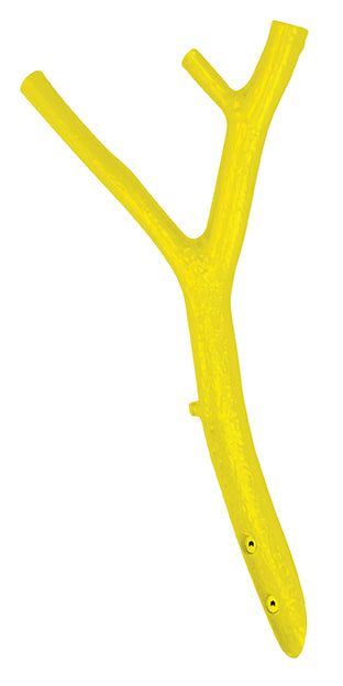 Garderobenhaken Ast in Schwefelgelb von Iserlohner Haken