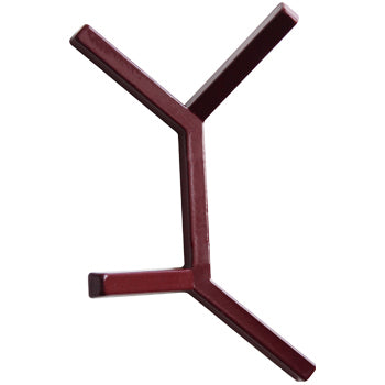 Garderobenhaken Oslo in Weinrot von Iserlohner Haken