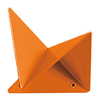 Garderobenhaken Flock in Hellorange von Iserlohner Haken