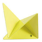 Garderobenhaken Flock in Schwefelgelb von Iserlohner Haken