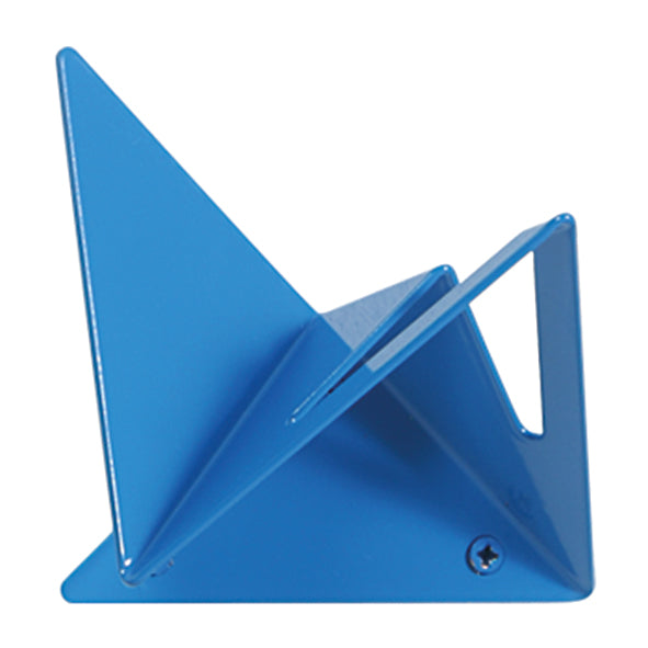 Garderobenhaken Flock in Himmelblau mit Ausschnitt von Iserlohner Haken