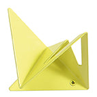 Garderobenhaken Flock in Schwefelgelb mit Ausschnitt von Iserlohner Haken