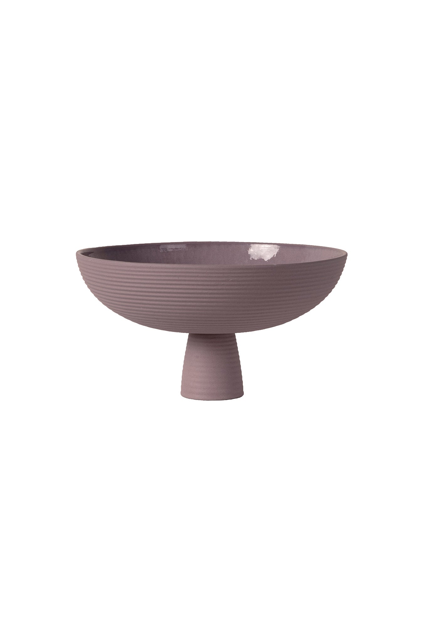 Schale Dais Bowl von Schneid Studio, Keramik, Farbe Lavendel