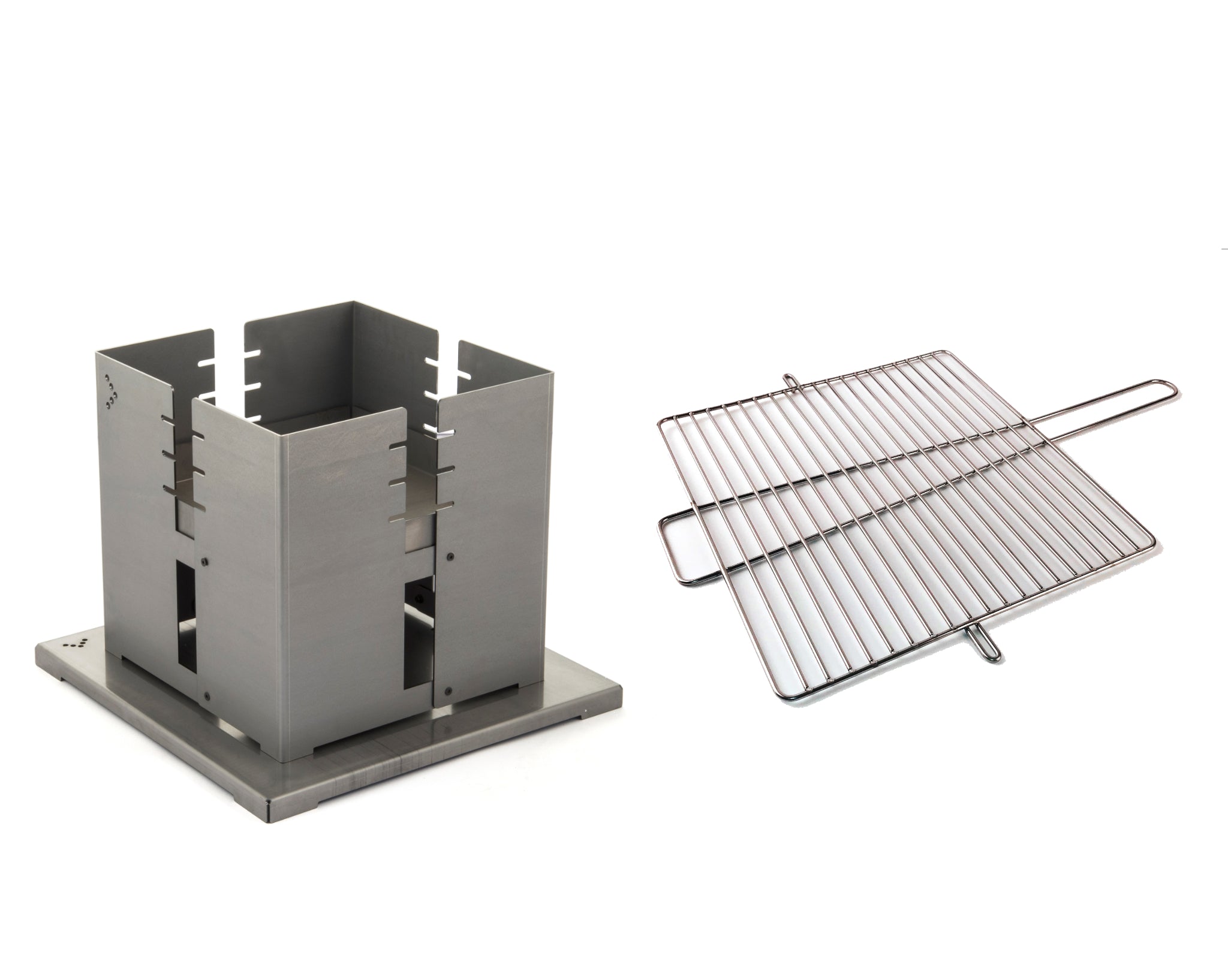 Keilbach Feuerschalen-Set Fidibus mit Grillrost und Bodenplatte