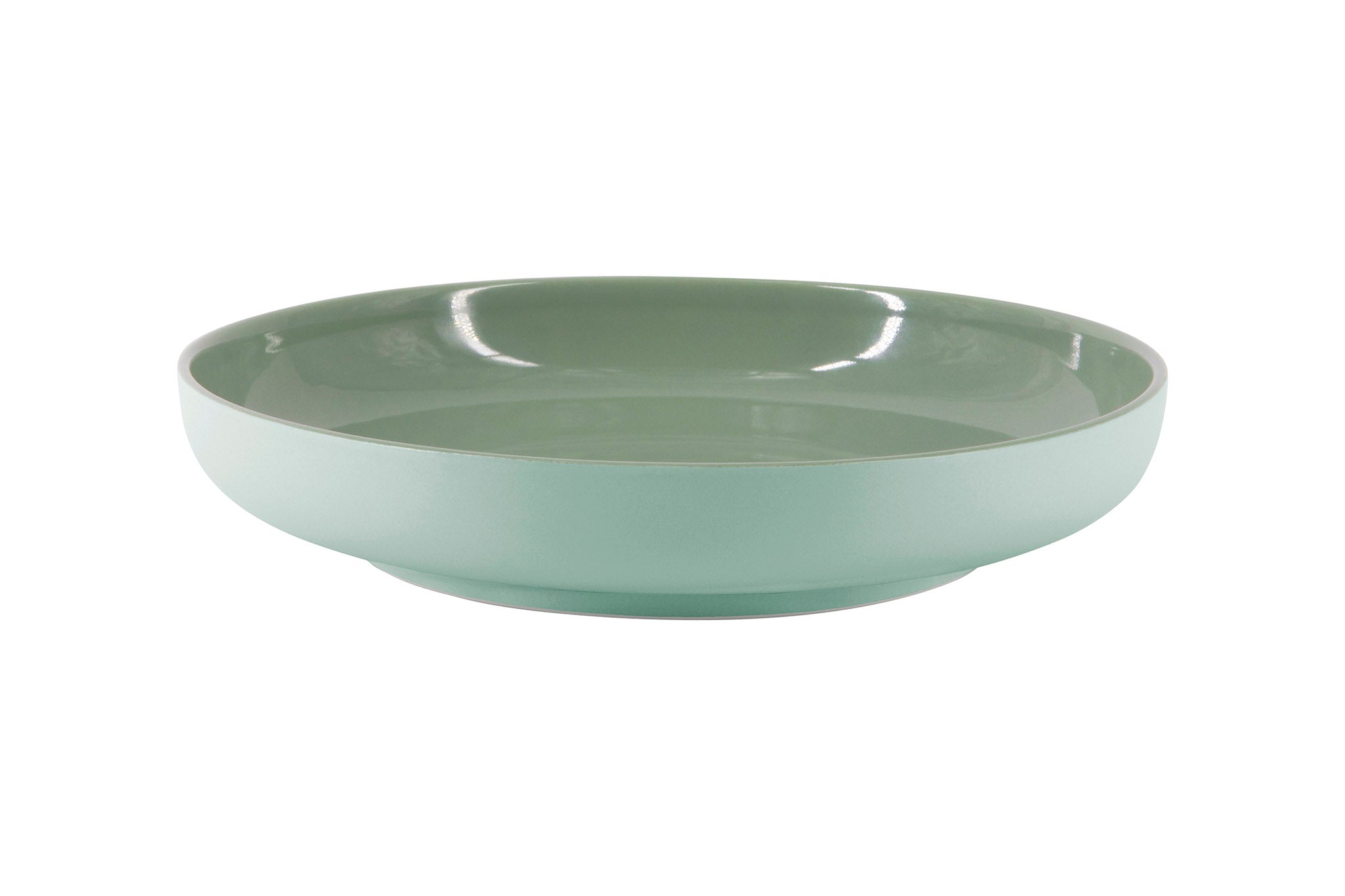 Teller Ola S von Remember aus Steingut in Blau-Türkistönen