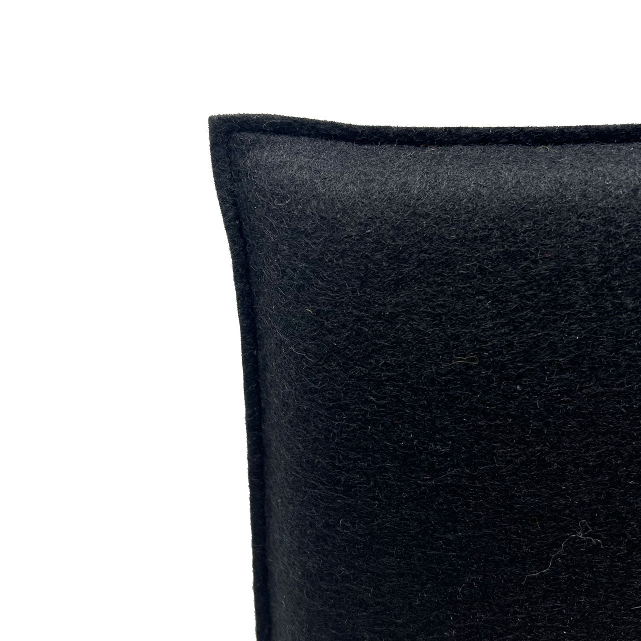 Filzkissen von Raumgestalt für Hocker, Farbe: Schwarz