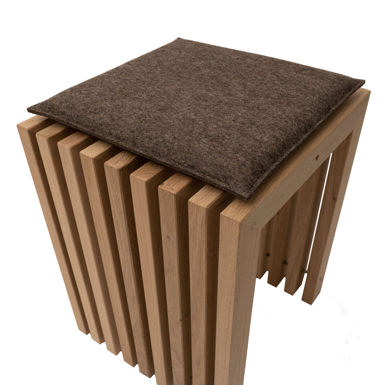 Filzkissen von Raumgestalt für Hocker, Farbe: Meliert