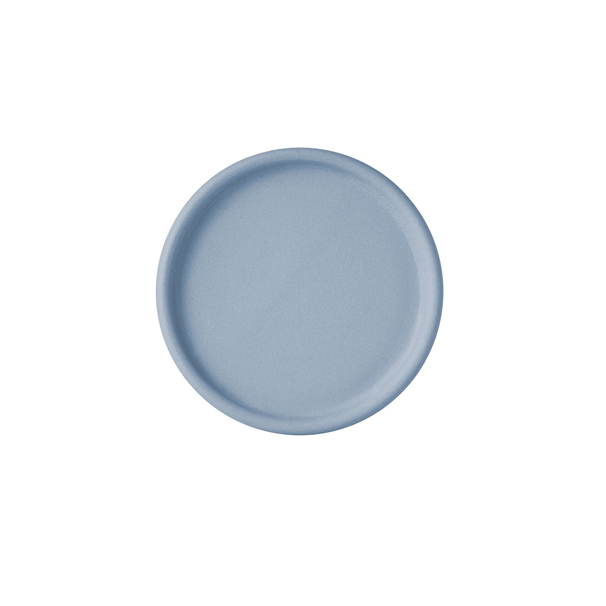 Deckel Unison von Schneid Studio, Keramik babyblau