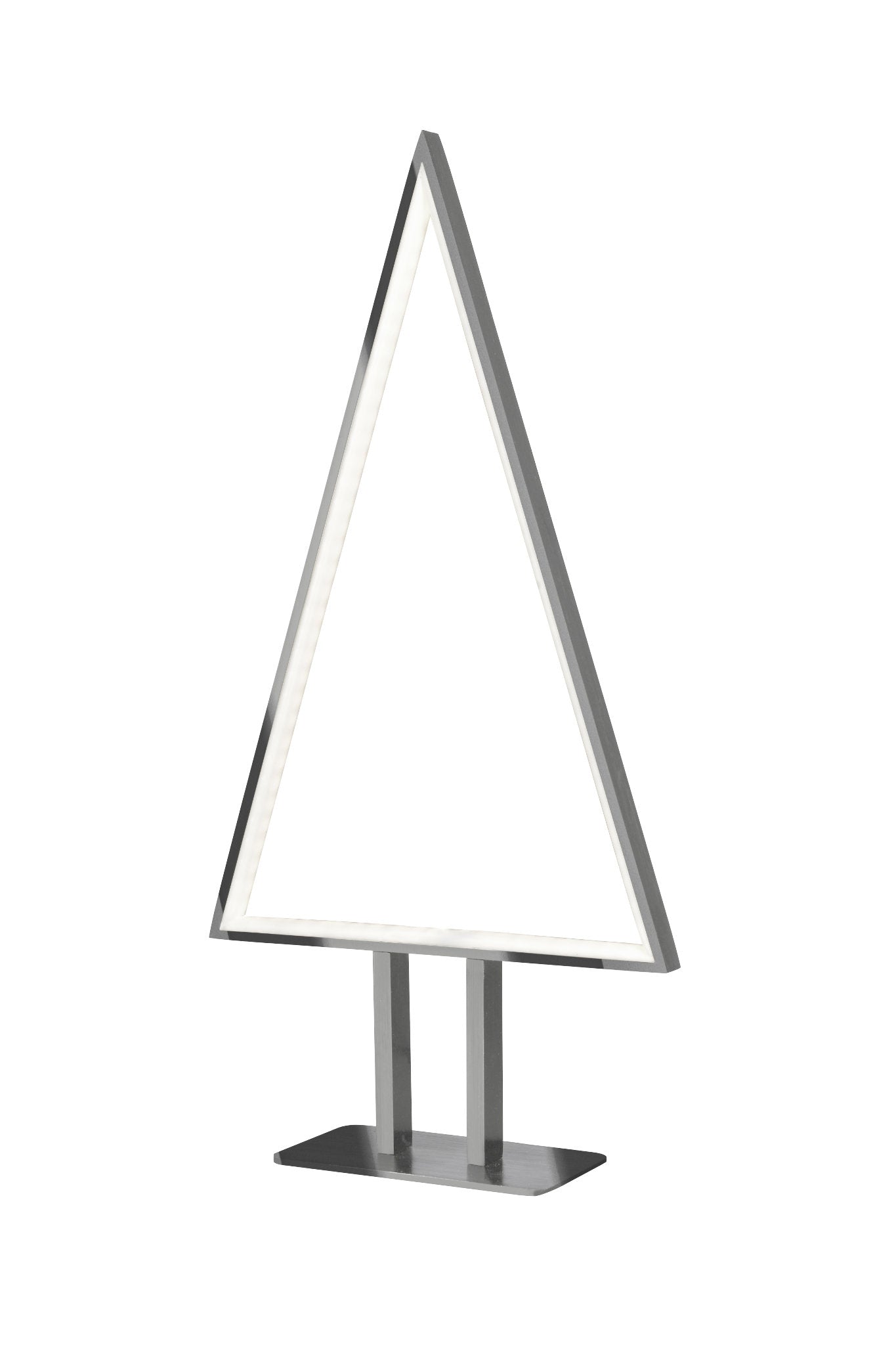 Sompex Tischleuchte Pine aus Aluminium silber, 50 cm hoch