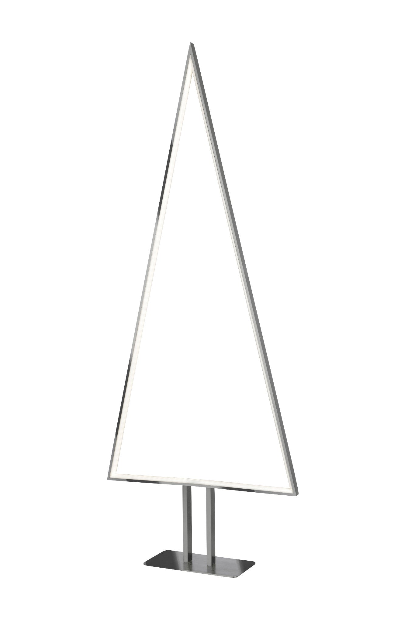 Sompex Tischleuchte Pine aus Aluminium silber, 100 cm hoch