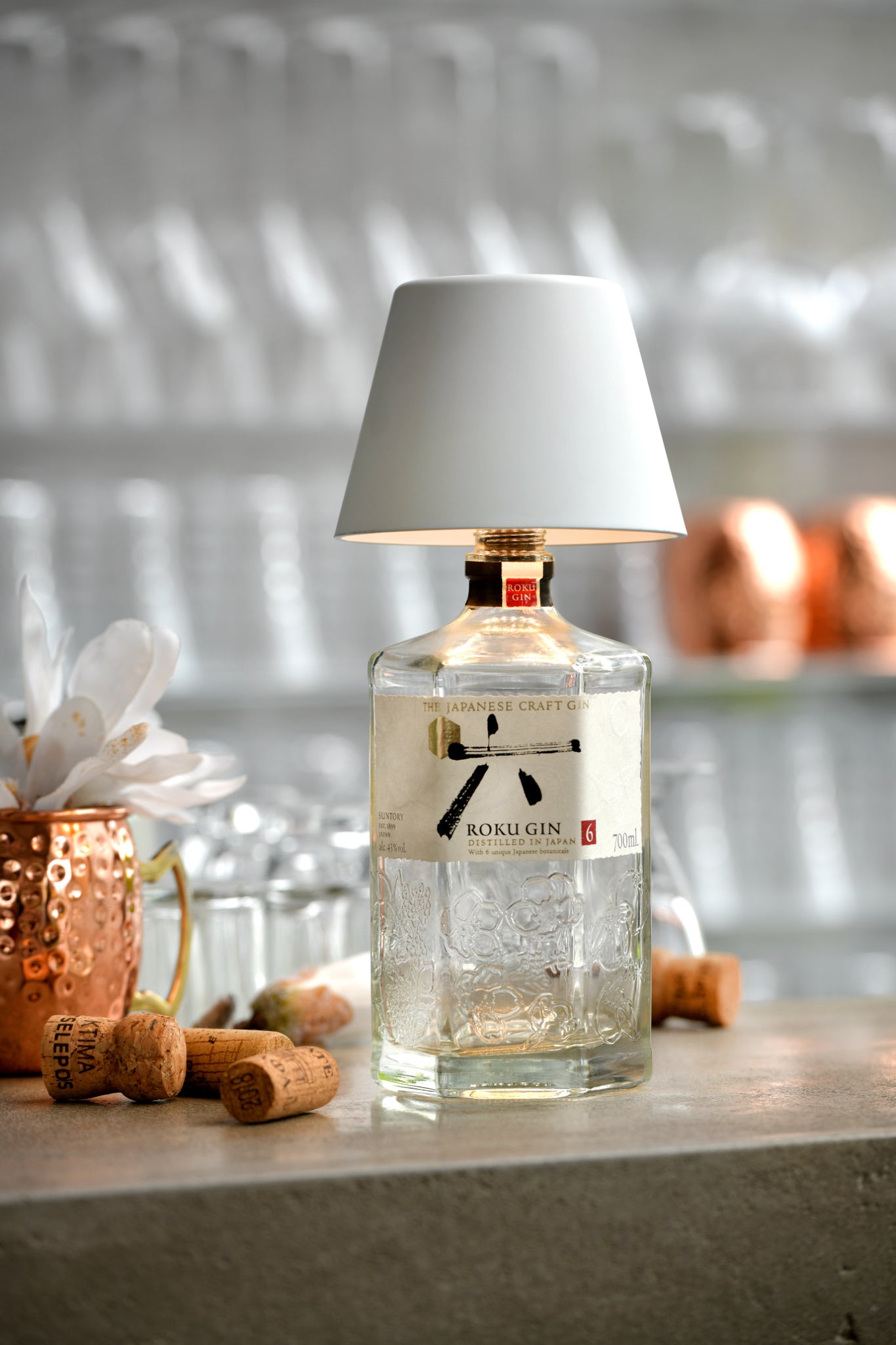 Sompex | Top 2.0 Akku-Flaschenleuchte für weißes und farbiges Licht