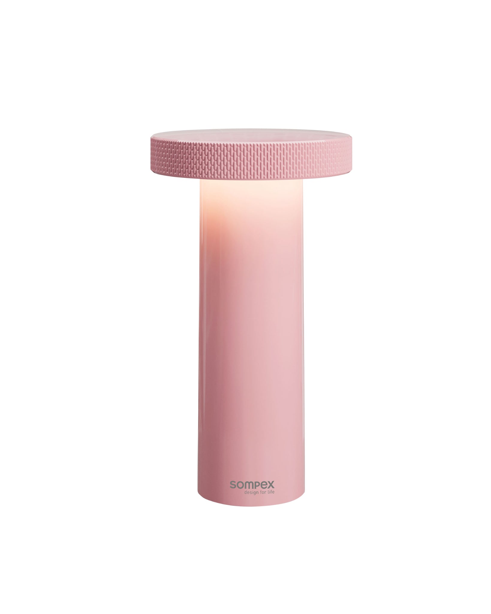 Sompex Tischleuchte Volume mit Akku, Farbe Rosa