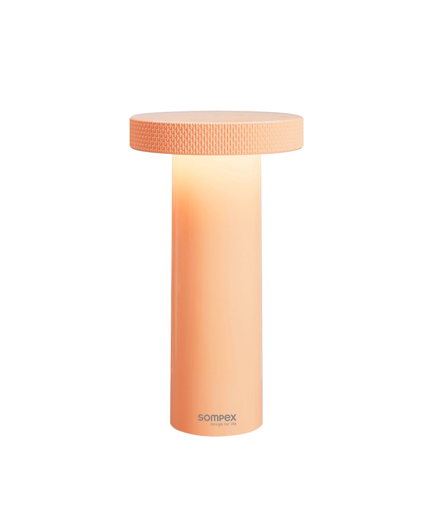 Sompex Tischleuchte Volume mit Akku, Farbe Apricot