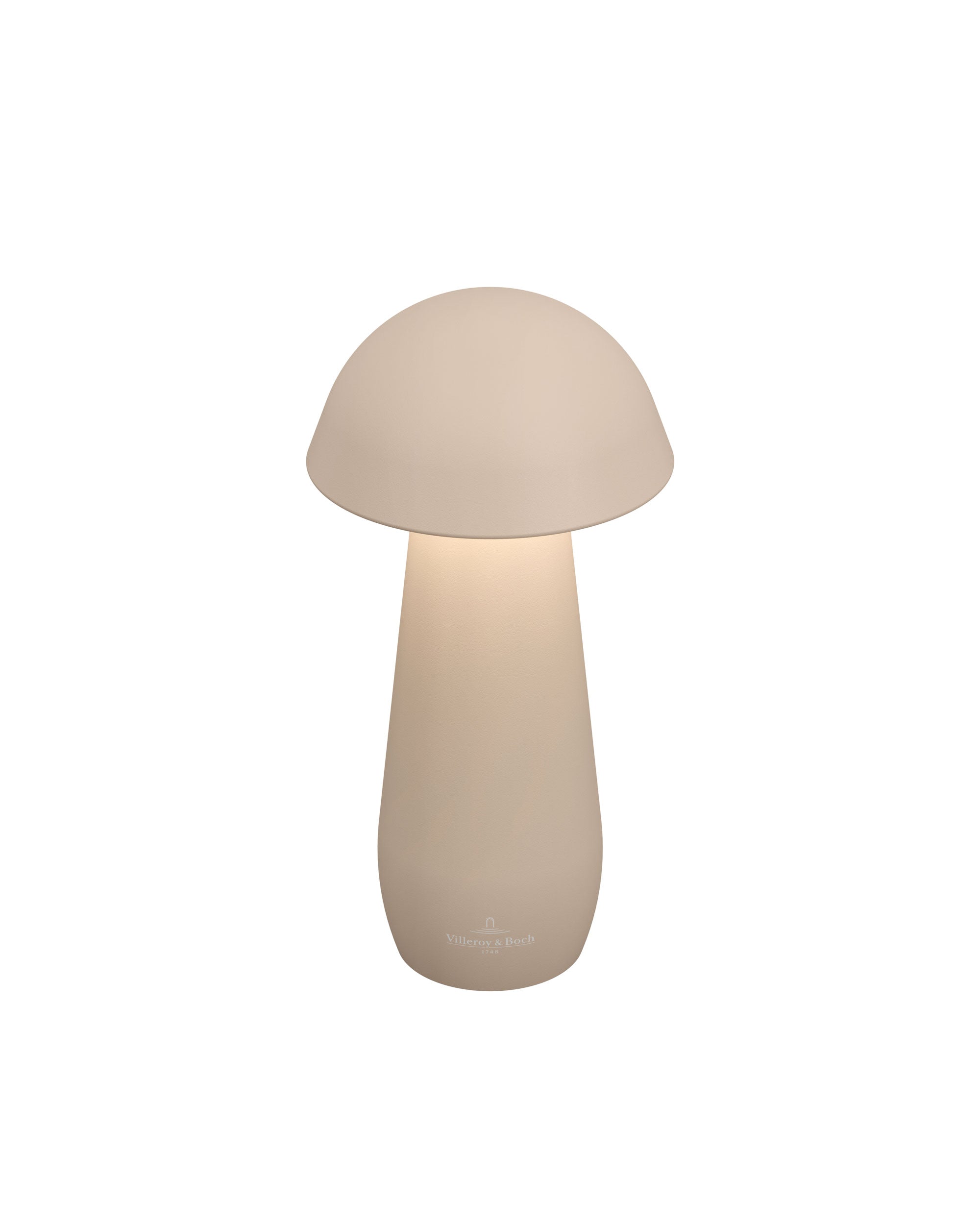 Akku Tischleuchte Modena von Villeroy & Boch mit Dimmfunktion und einstellbarer Lichtfarbe, Größe S, Farbe Sand