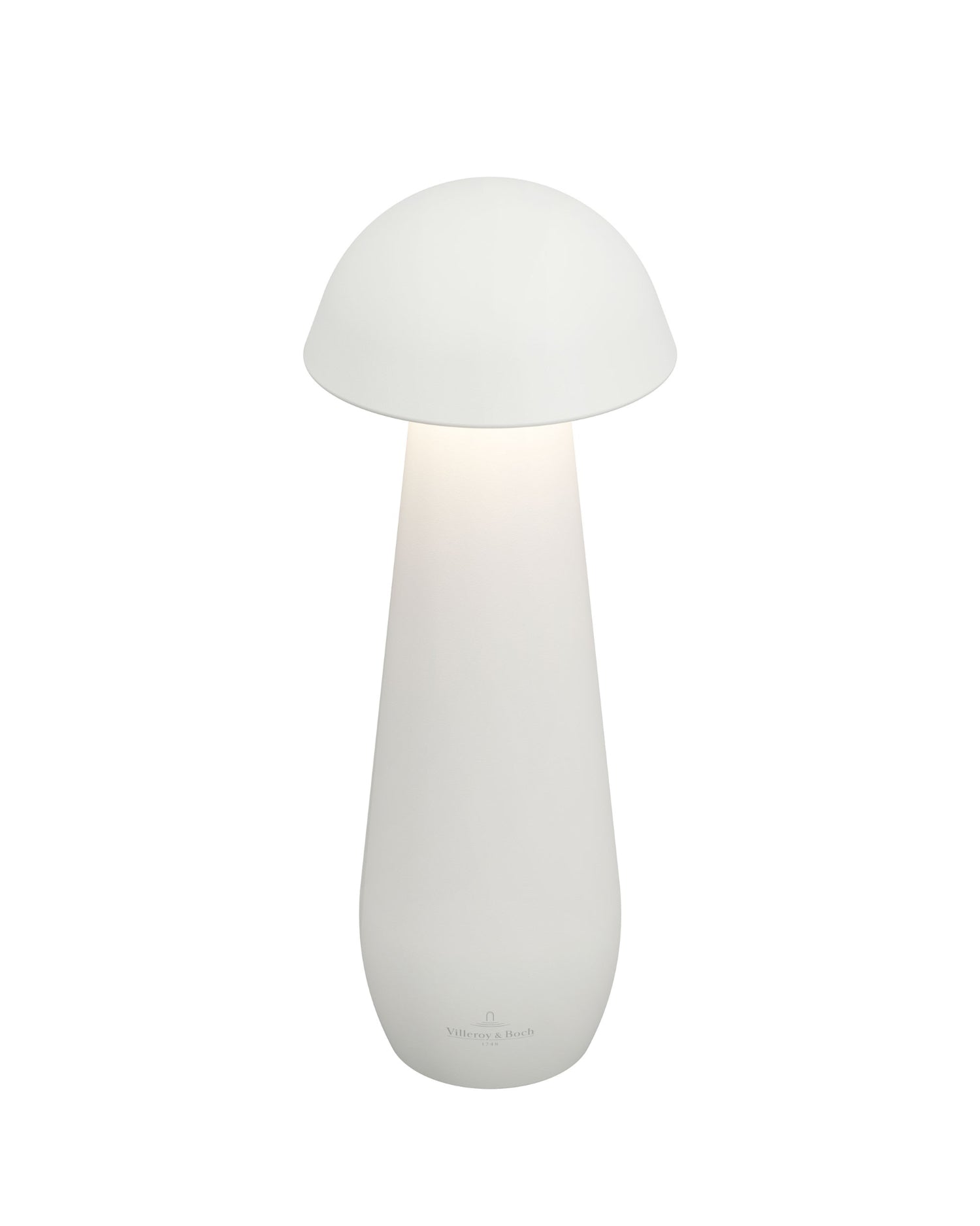 Akku Tischleuchte Modena von Villeroy & Boch mit Dimmfunktion und einstellbarer Lichtfarbe, Größe M, Farbe Weiß