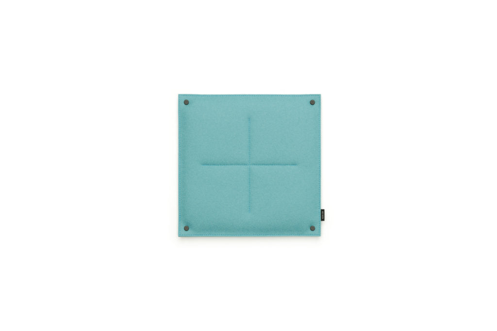 Kleine Pinnwand Orgaboard aus Filz von Hey-Sign in der Farbe Pastelltürkis