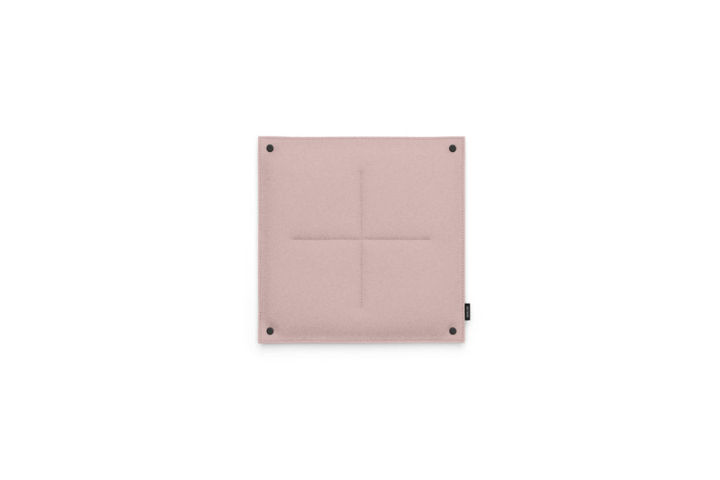Kleine Pinnwand Orgaboard aus Filz von Hey-Sign in der Farbe Powder