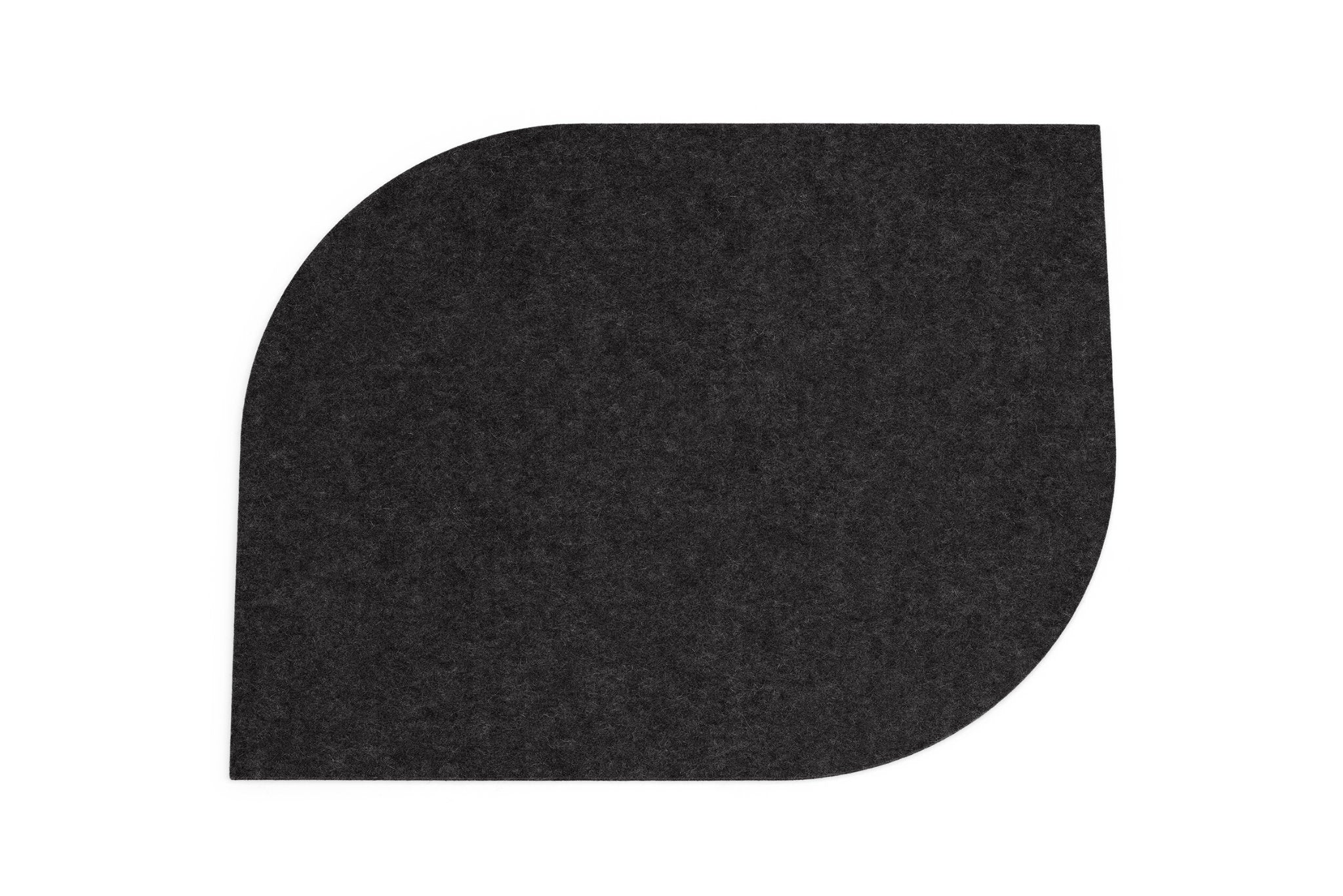 Hey-Sign Tischset Bow aus reinem Wollfilz, Farbe Graphit